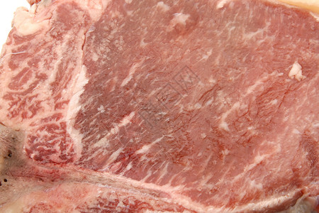 牛肉T骨的布质图片