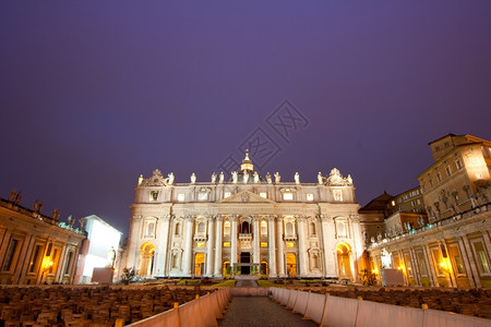 意大利罗马圣彼得梵蒂冈大教堂图片