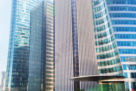 商业摩天大楼现代建筑适合商业金融主题背景图片