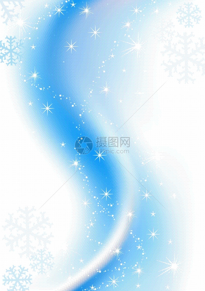 蓝冬圣诞节图片