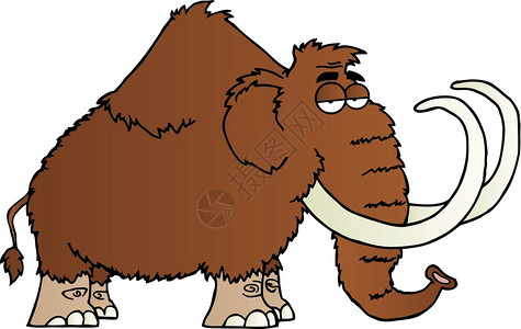 Mammoth卡通字符图片