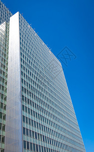 摘要建筑摩天大楼蓝色玻璃墙图片