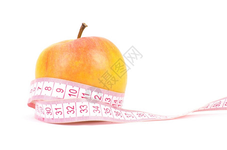 苹果用白色测量仪表图片