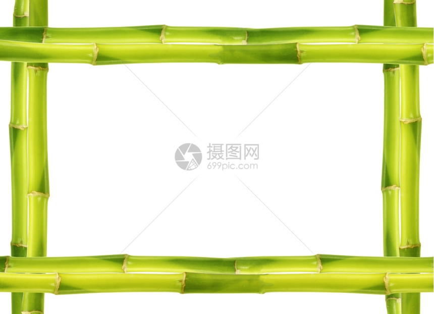竹框由根茎制成图片