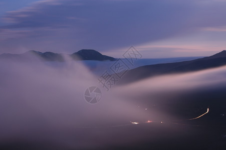 克里福德日出前福吉山谷德梅日地区乌克兰里米亚背景