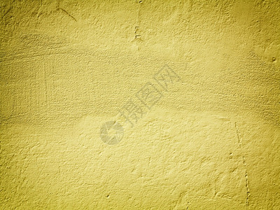 黄漆混凝土壁背景或纹理背景图片