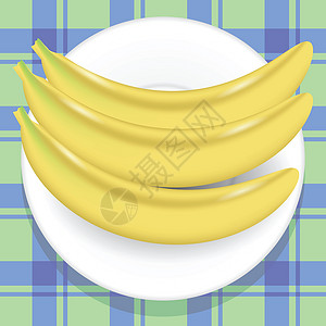 设计时用黄色香蕉做彩插图图片