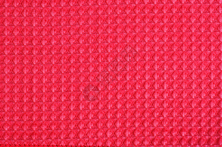 织布毛巾红色背景图片