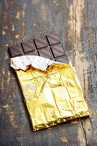 箔纸包装的巧克力图片