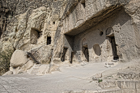 卡帕多西亚市的洞穴图片