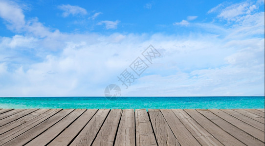 加勒比蓝色沙滩和热带海背景