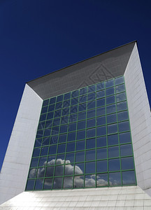 现代建筑未来商业企玻璃公司建筑城市背景图片
