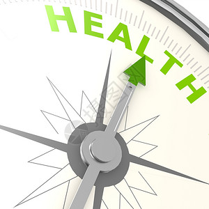 健康指南针背景图片
