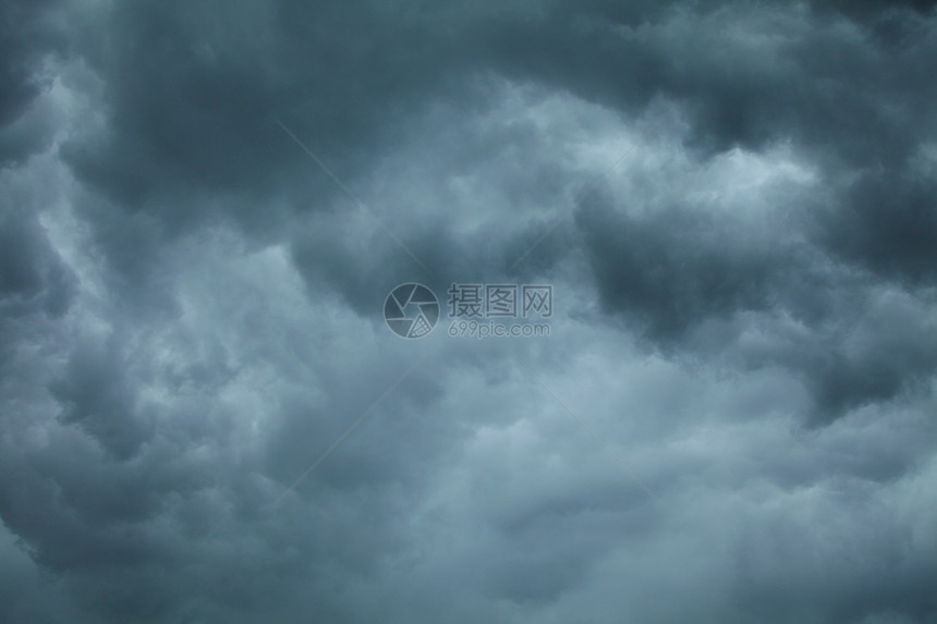 黑暗的暴风云覆盖天空自然背景气象学图片