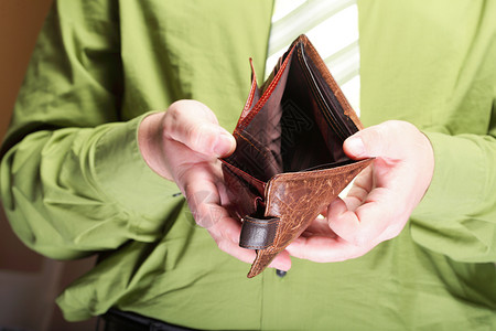 以商人的空钱包代表贫穷经济39人图片