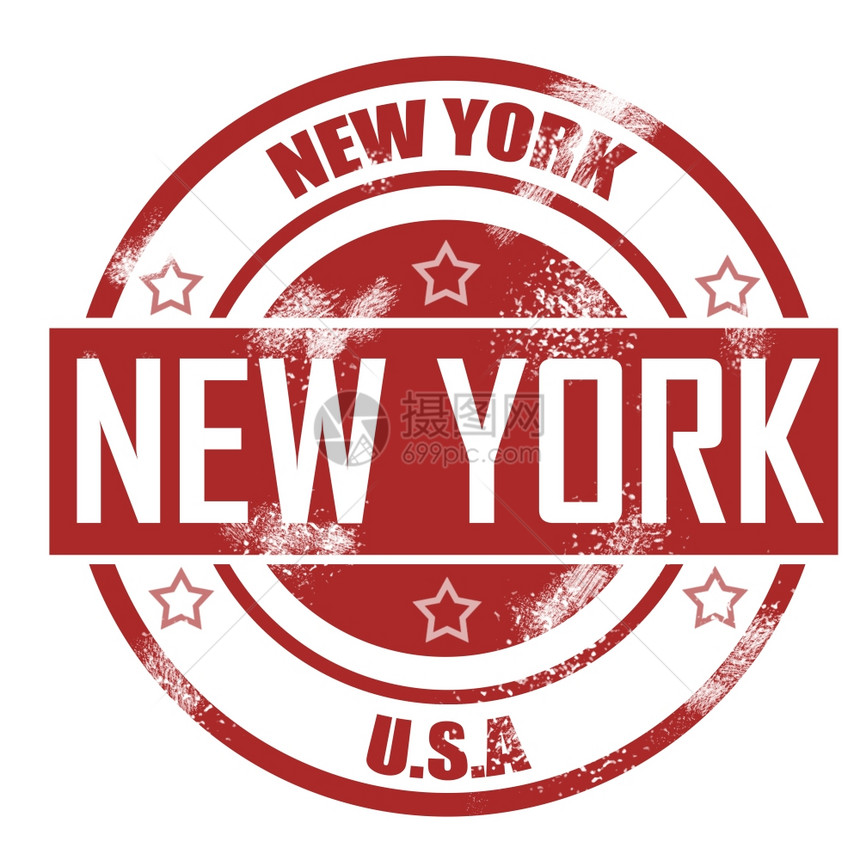 纽约邮票图片