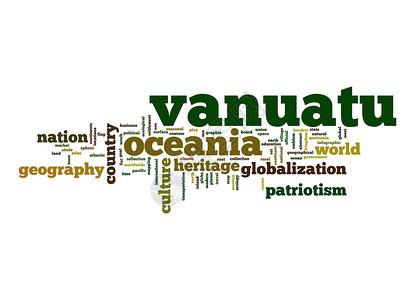 瓦努阿图字云图片