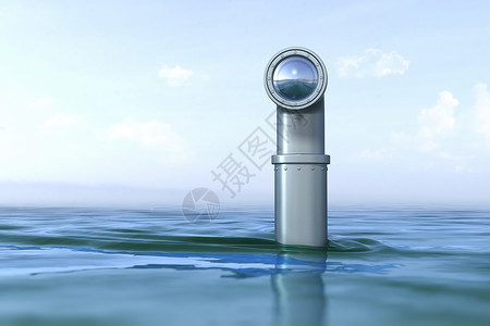 水上潜望镜图片