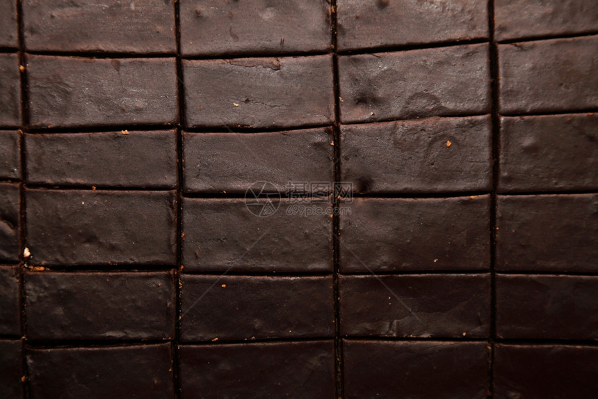 巧克力蛋糕冰冻美味食物背景的巧克力蛋糕图片