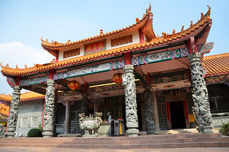 马来西亚关阳寺的星座建筑图片