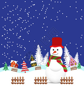 冬季圣诞节背景背景图片