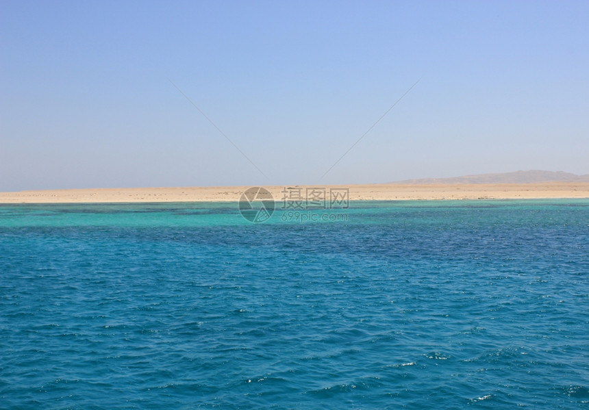 太阳光海水背面光图片