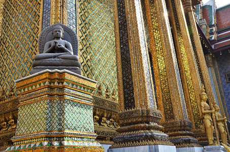 泰国曼谷大宫金塔高清图片