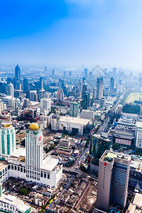 位于泰国曼谷建筑顶端的市镇景点曼谷市图片