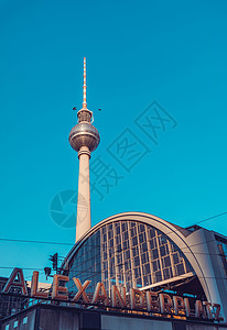 德国柏林亚历山大广场铁路站图片