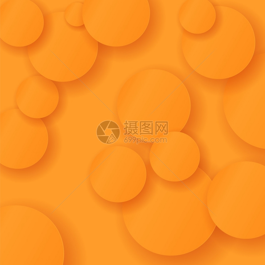 橙圈现代背景摘要圆圈模式橙背景图片