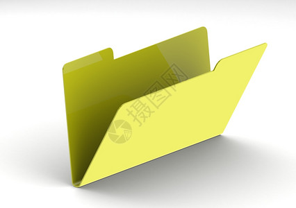 黄文件夹图像带有hires的翻版艺术作品可用于任何图形设计黄色文件夹图片