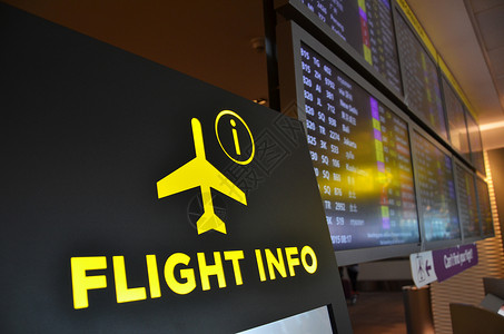 樟宜机场亚洲新加坡昌吉机场飞行信息板背景