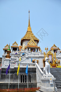 WatTraimit金佛寺庙泰国曼谷图片