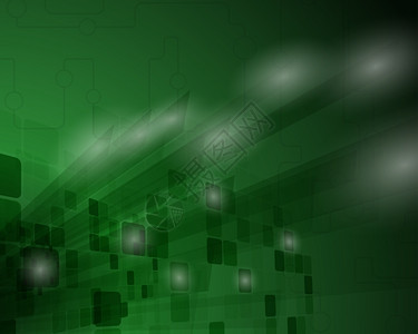 技术绿色背景图片