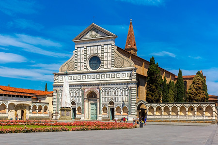 意大利托斯卡纳佛罗伦萨圣玛丽亚诺维拉教堂图片