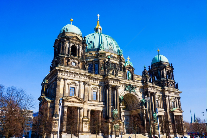 德国柏林市著名地标大教堂BerlinerDom图片