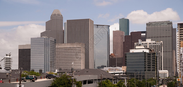 德克萨斯Hiouston市中心的建筑和图片