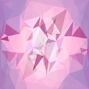 水晶粉色几何背景图片
