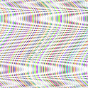 波线多色背景抽象波线模式背景图片