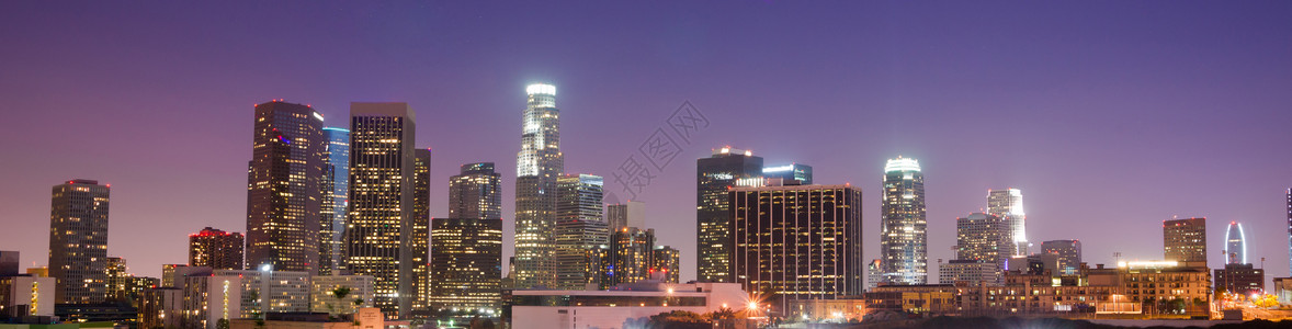 洛杉矶市中心的建筑和图片