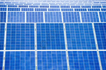 太阳能电池板细节摘要可再生能源背景图片