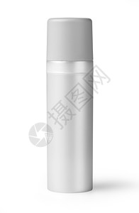 白塑料瓶有细雾润滑喷器用于化妆品香水除臭剂清新和剪路图片