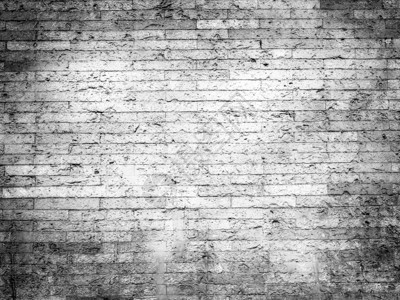 肮脏的砖墙粗灰色纹理图片