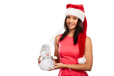 穿着雪人衣服庆圣诞1图片