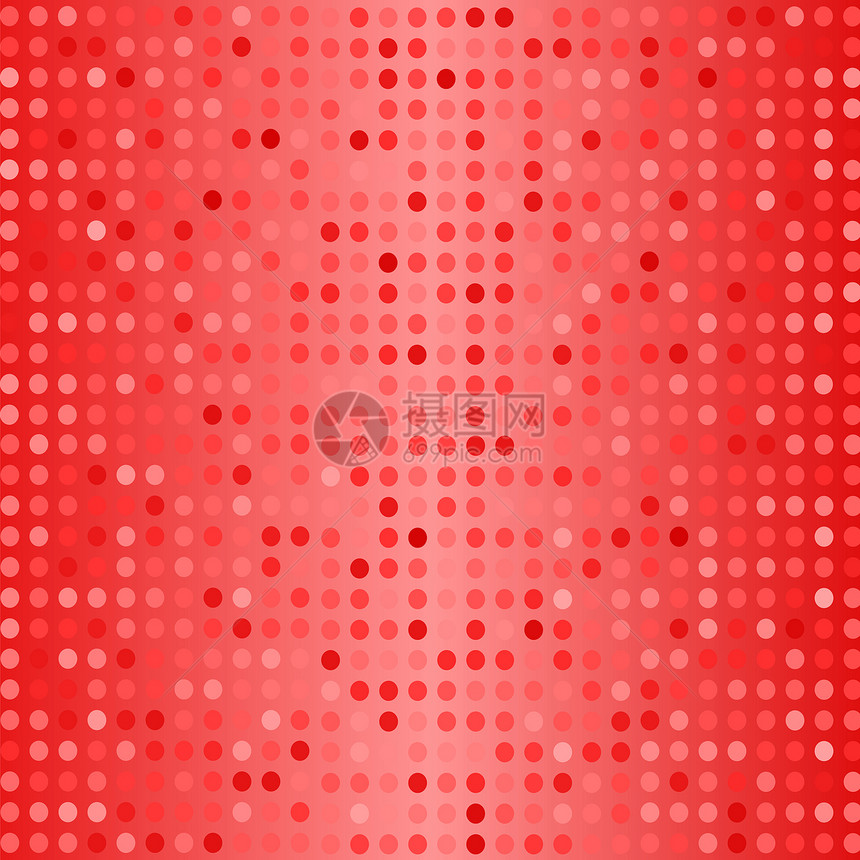 半色调模式半色调图案集红背景上的半调点图案效果红背景上的多色点半调图案图片