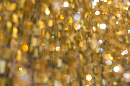 金色闪亮的圣诞节抽象背景图片