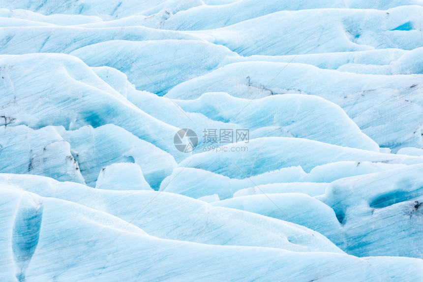 Svinafell冰川公园岛图片