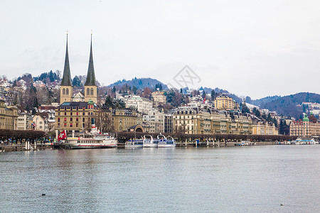 瑞士卢塞恩市风景图片