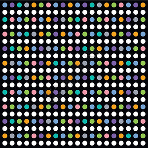 彩色点主题艺术模式彩色点主题艺术矢量图形插背景图片