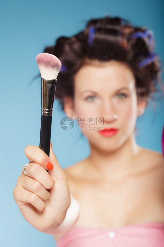 化妆美容程序和概念图片